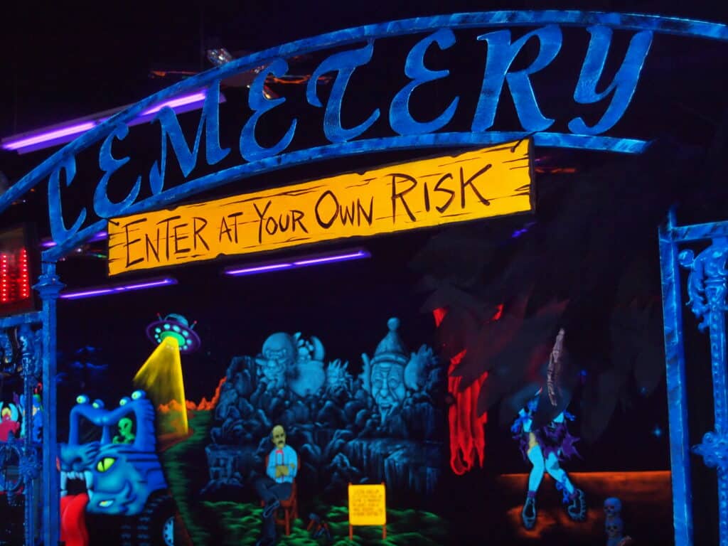 Enter at your own risk at monster mini golf