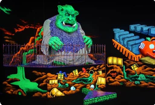 Tuckahoe, Va 7 Green monster at monster mini golf