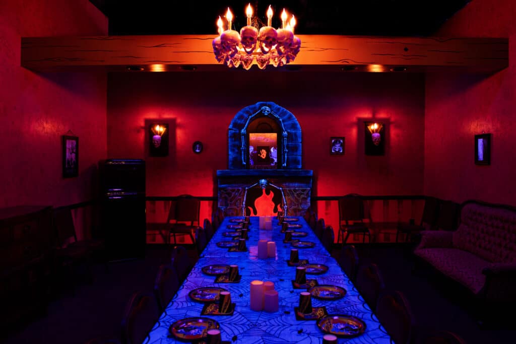 Monster mini golf party room